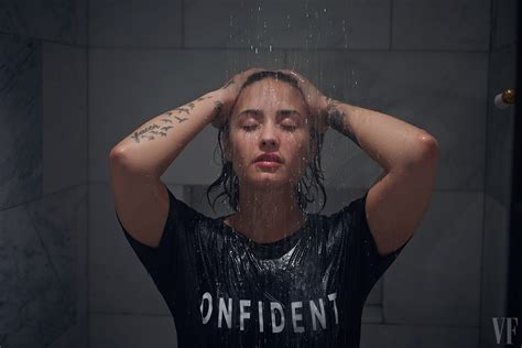 demi lovato topless|Demi Lovato Poses Fully Nude, Makeup